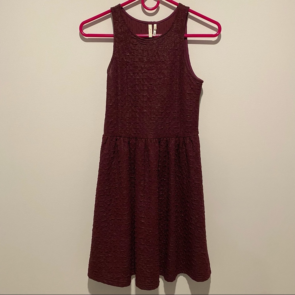 Burgundy Dress